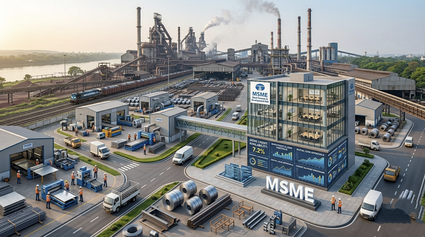 MSME Financing in Steel Industry: Growth, Challenges and Opportunities