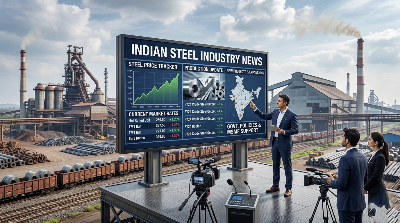 India Steel Market Overview (April 19–23, 2026): Prices, Demand and Global Trends